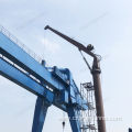 Customized high quality 1.36T stiff boom boat crane with 360 degree full rotation function